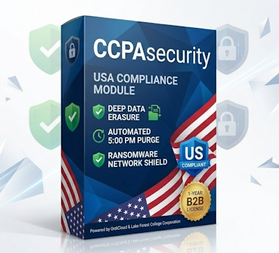 1-Year License. CCPAsecurity 2026.